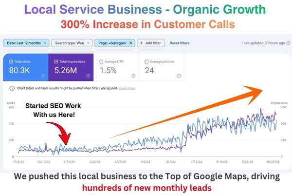 Local Service Business Organic Growth