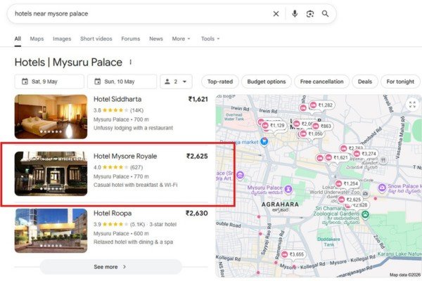 Google Maps ranking proof for local SEO